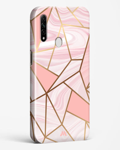 Liquid Marble in Pink Hard Case Phone Cover (Oppo)