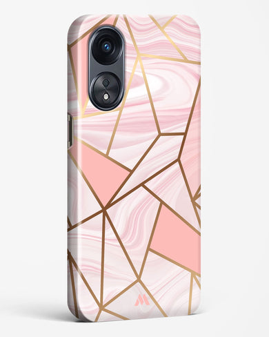 Liquid Marble in Pink Hard Case Phone Cover-(Oppo)