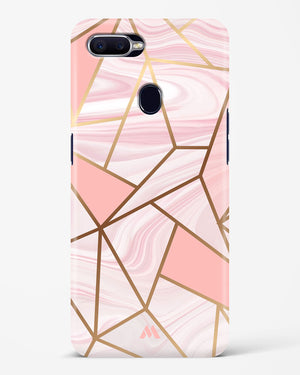Liquid Marble in Pink Hard Case Phone Cover (Oppo)