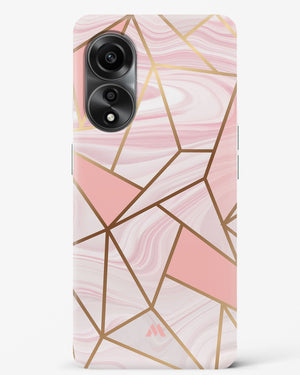 Liquid Marble in Pink Hard Case Phone Cover (Oppo)