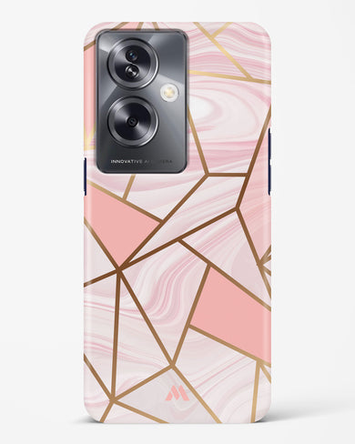 Liquid Marble in Pink Hard Case Phone Cover-(Oppo)