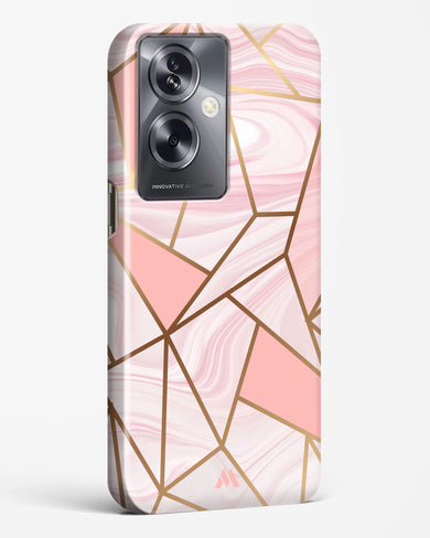 Liquid Marble in Pink Hard Case Phone Cover-(Oppo)