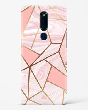 Liquid Marble in Pink Hard Case Phone Cover (Oppo)