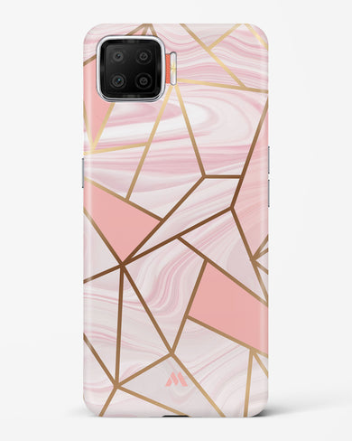 Liquid Marble in Pink Hard Case Phone Cover (Oppo)