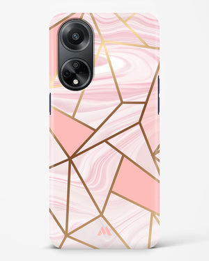Liquid Marble in Pink Hard Case Phone Cover (Oppo)