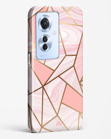 Liquid Marble in Pink Hard Case Phone Cover (Oppo)