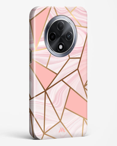 Liquid Marble in Pink Hard Case Phone Cover (Oppo)