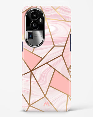 Liquid Marble in Pink Hard Case Phone Cover (Oppo)