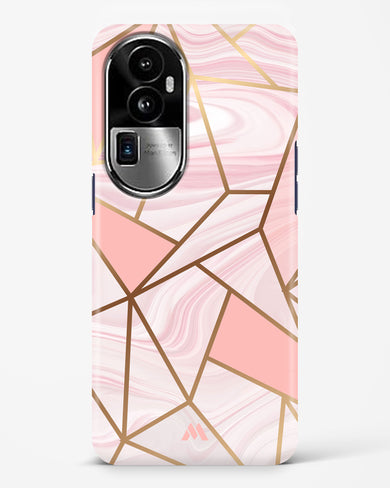 Liquid Marble in Pink Hard Case Phone Cover (Oppo)