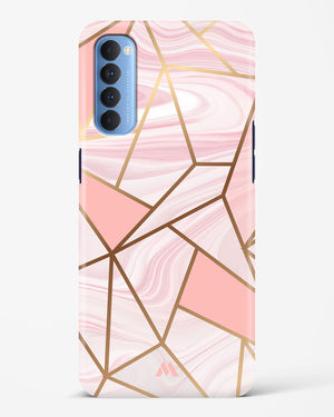 Liquid Marble in Pink Hard Case Phone Cover-(Oppo)