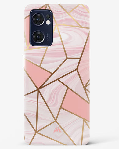 Liquid Marble in Pink Hard Case Phone Cover (Oppo)