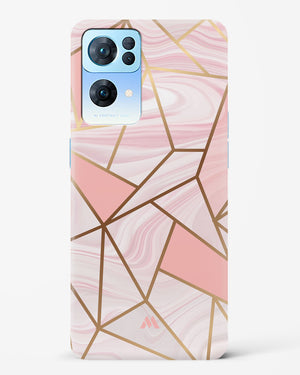 Liquid Marble in Pink Hard Case Phone Cover (Oppo)