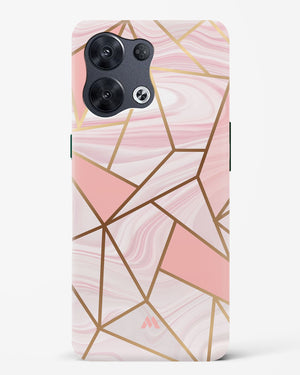 Liquid Marble in Pink Hard Case Phone Cover (Oppo)