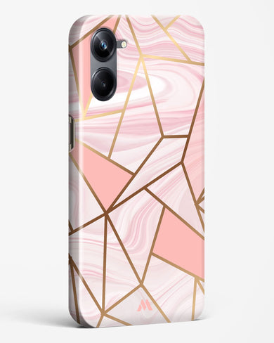 Liquid Marble in Pink Hard Case Phone Cover (Realme)