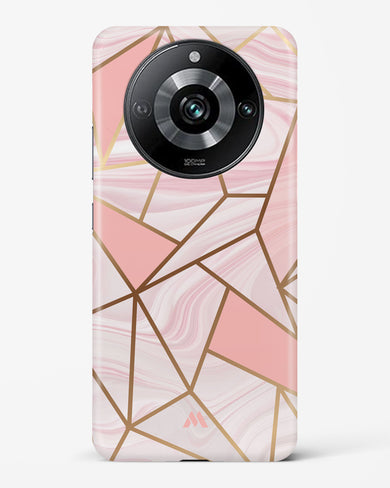 Liquid Marble in Pink Hard Case Phone Cover-(Realme)