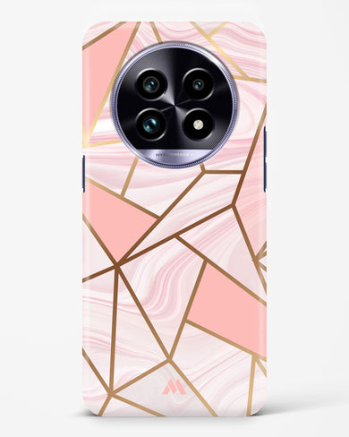 Liquid Marble in Pink Hard Case Phone Cover (Realme)