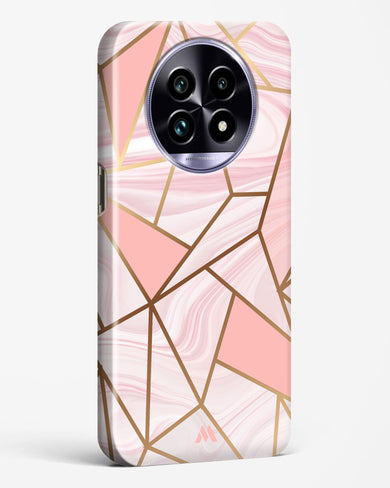 Liquid Marble in Pink Hard Case Phone Cover (Realme)