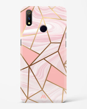 Liquid Marble in Pink Hard Case Phone Cover-(Realme)