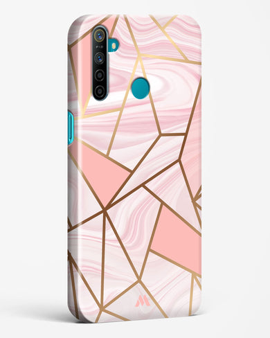 Liquid Marble in Pink Hard Case Phone Cover-(Realme)