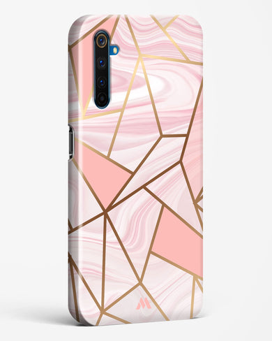 Liquid Marble in Pink Hard Case Phone Cover (Realme)