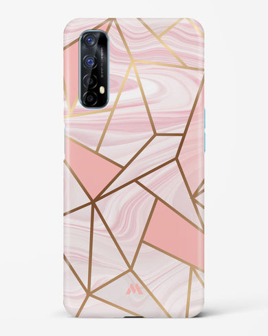 Liquid Marble in Pink Hard Case Phone Cover (Realme)