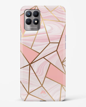 Liquid Marble in Pink Hard Case Phone Cover (Realme)