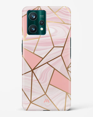 Liquid Marble in Pink Hard Case Phone Cover-(Realme)