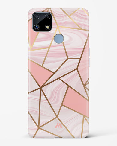 Liquid Marble in Pink Hard Case Phone Cover (Realme)