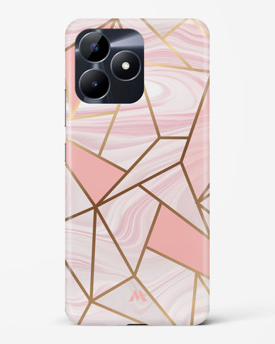 Liquid Marble in Pink Hard Case Phone Cover-(Realme)