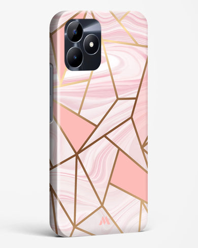 Liquid Marble in Pink Hard Case Phone Cover-(Realme)