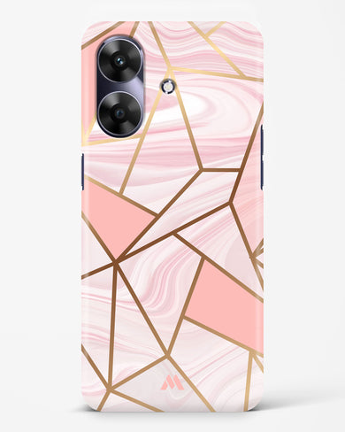 Liquid Marble in Pink Hard Case Phone Cover (Realme)
