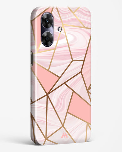Liquid Marble in Pink Hard Case Phone Cover (Realme)