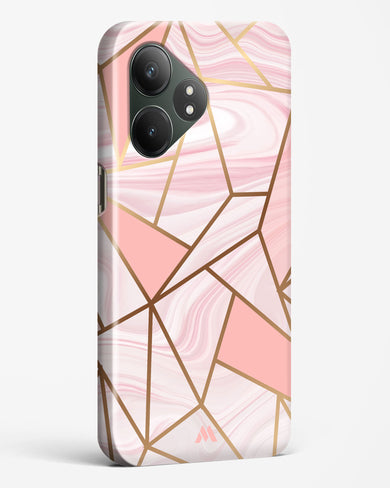 Liquid Marble in Pink Hard Case Phone Cover (Realme)