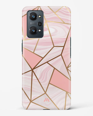 Liquid Marble in Pink Hard Case Phone Cover (Realme)