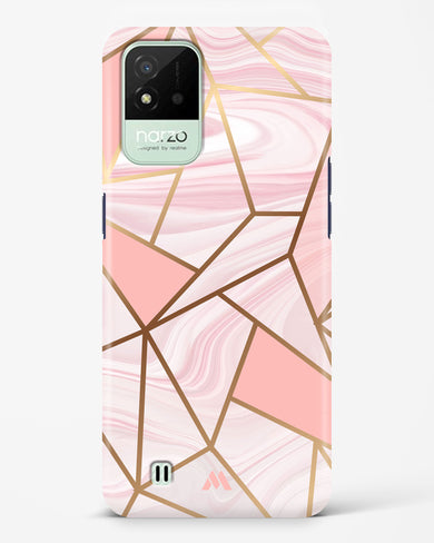 Liquid Marble in Pink Hard Case Phone Cover (Realme)