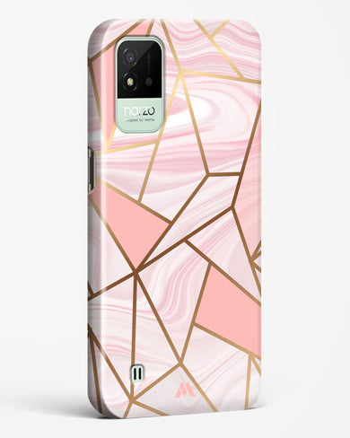 Liquid Marble in Pink Hard Case Phone Cover (Realme)