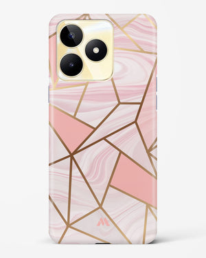 Liquid Marble in Pink Hard Case Phone Cover (Realme)