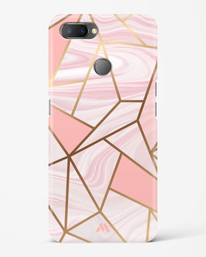 Liquid Marble in Pink Hard Case Phone Cover (Realme)