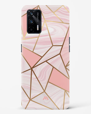 Liquid Marble in Pink Hard Case Phone Cover-(Realme)