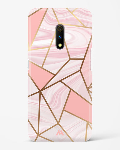 Liquid Marble in Pink Hard Case Phone Cover (Realme)