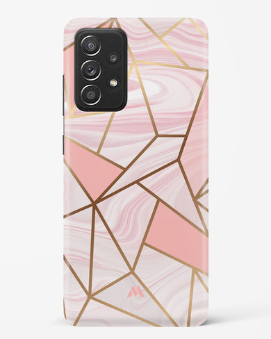 Liquid Marble in Pink Hard Case Phone Cover-(Samsung)