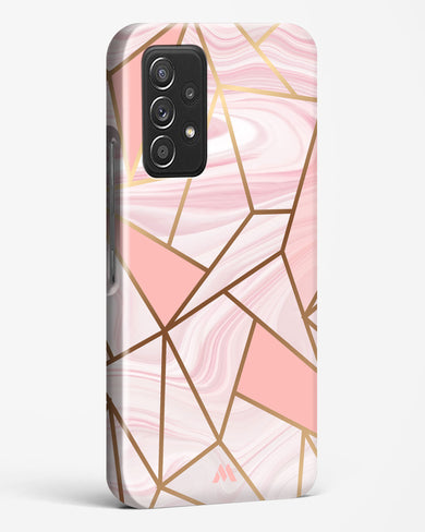 Liquid Marble in Pink Hard Case Phone Cover-(Samsung)