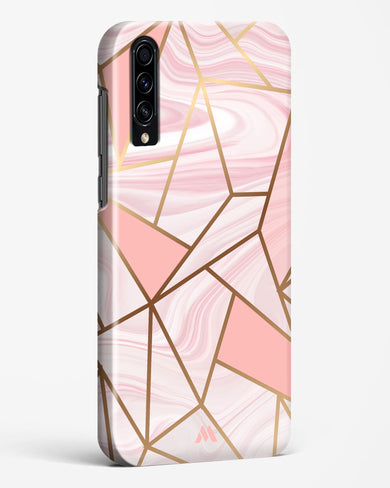 Liquid Marble in Pink Hard Case Phone Cover (Samsung)