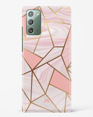 Liquid Marble in Pink Hard Case Phone Cover (Samsung)