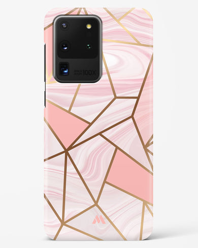 Liquid Marble in Pink Hard Case Phone Cover (Samsung)