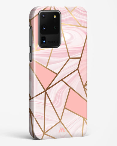 Liquid Marble in Pink Hard Case Phone Cover (Samsung)