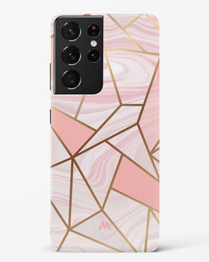 Liquid Marble in Pink Hard Case Phone Cover-(Samsung)