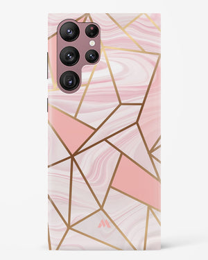 Liquid Marble in Pink Hard Case Phone Cover (Samsung)