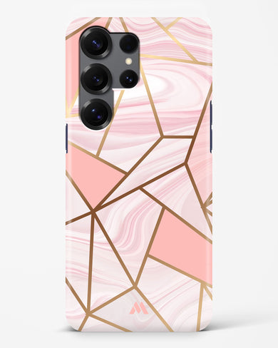 Liquid Marble in Pink Hard Case Phone Cover (Samsung)