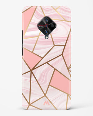 Liquid Marble in Pink Hard Case Phone Cover (Vivo)